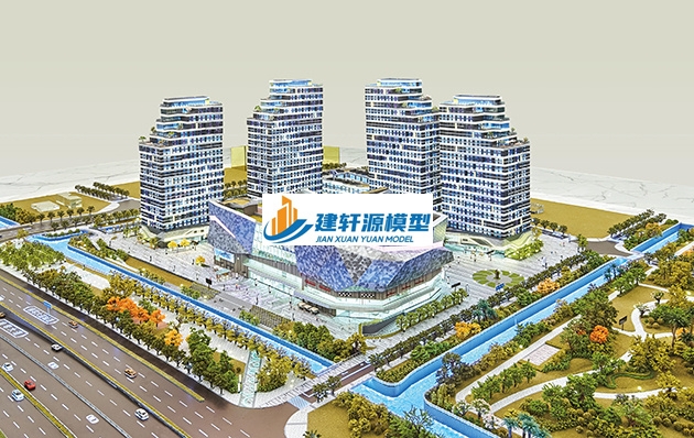 淄博智慧城模型
